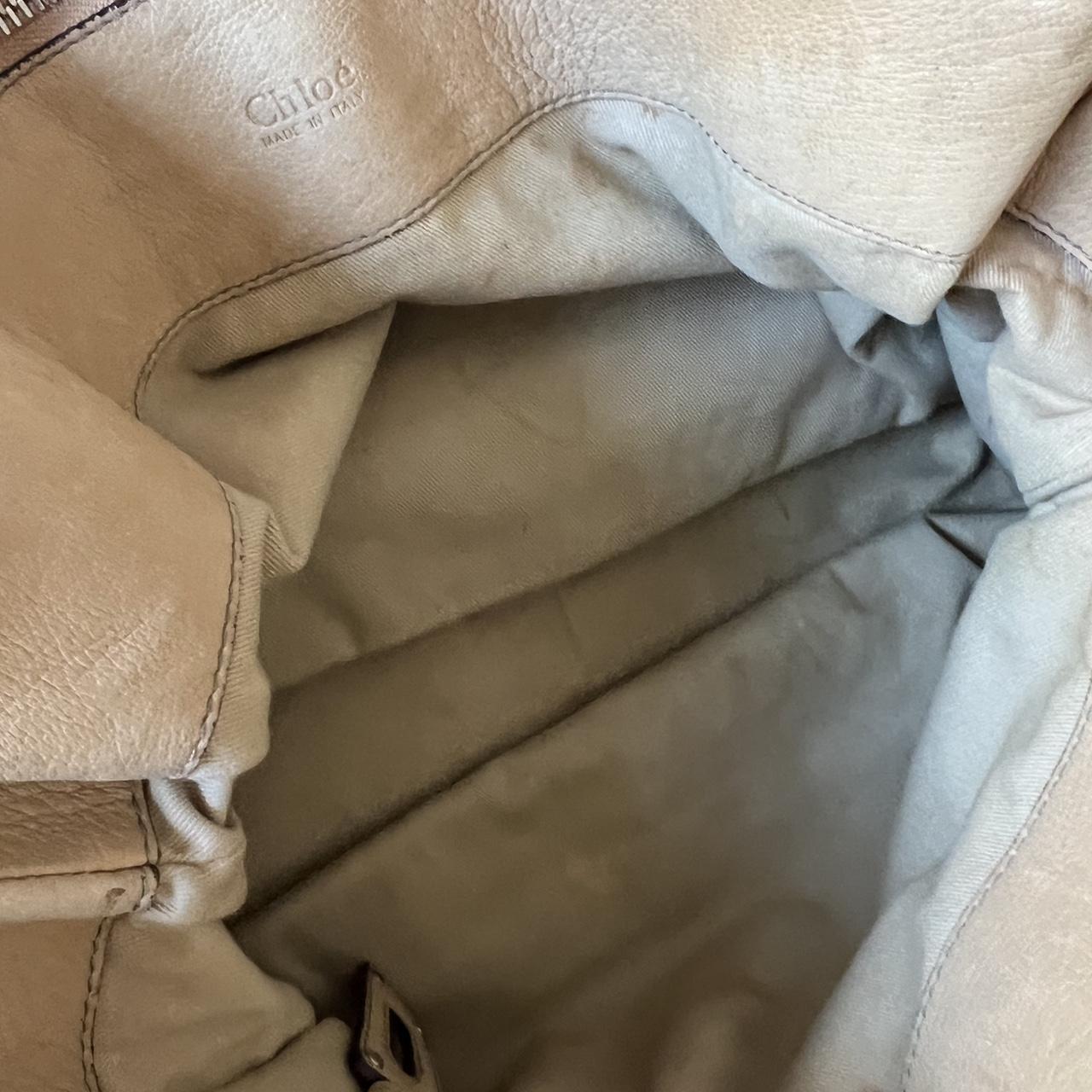 Authentic Tan Chloé Paddington Tote Bag – Silver Hardware
