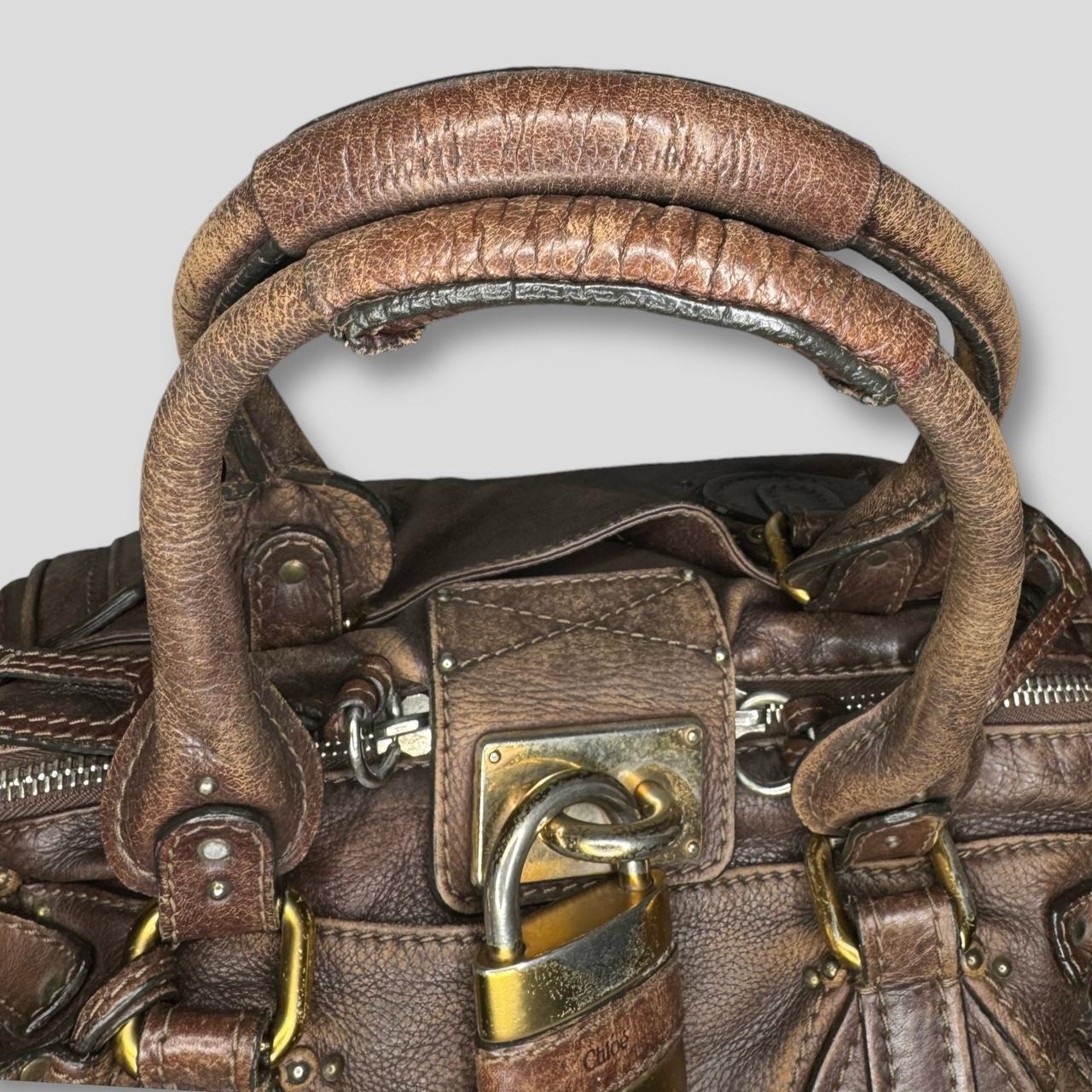 PreOwned CHLOÉ Paddington Bag Heavy Signs