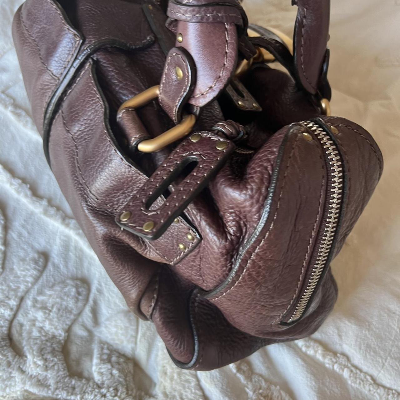 Rare Authentic Dark Brown Chloé Paddington Bag – Gold Hardware