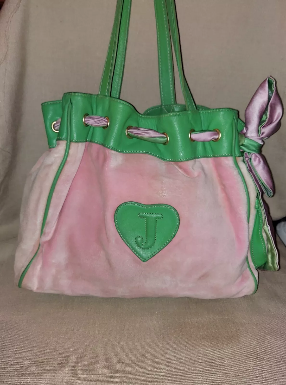 rare pink juicy couture daydreamer handbag purse
