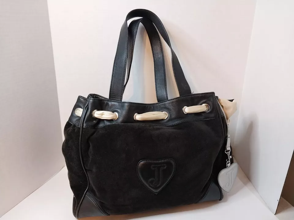 Vintage Juicy Couture Handbag And Makeup Accessory Bag