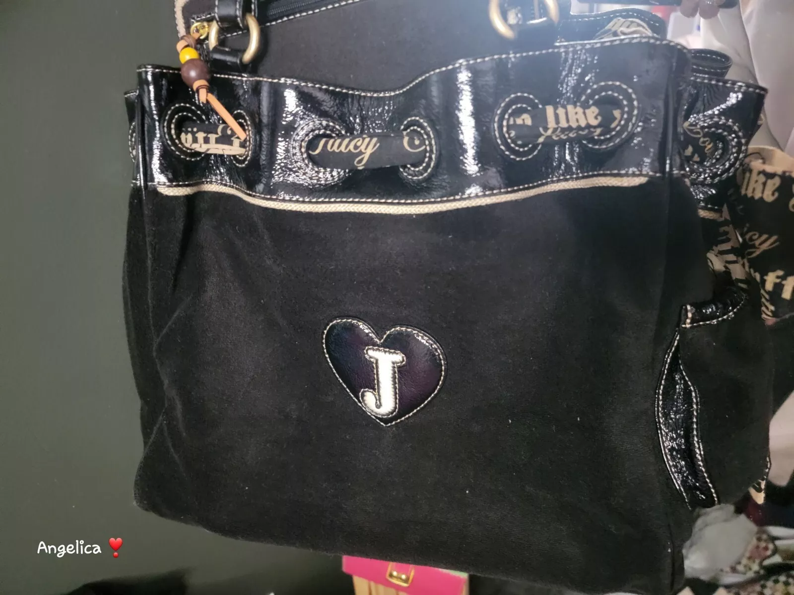 Juicy Couture Black Daisy Daydreamer Set