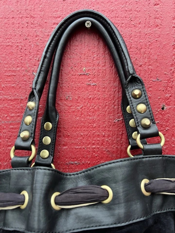 Y2K Juicy Couture Daydreamer Bag – Brown Velour Scottie Dog Purse with Storage Bag