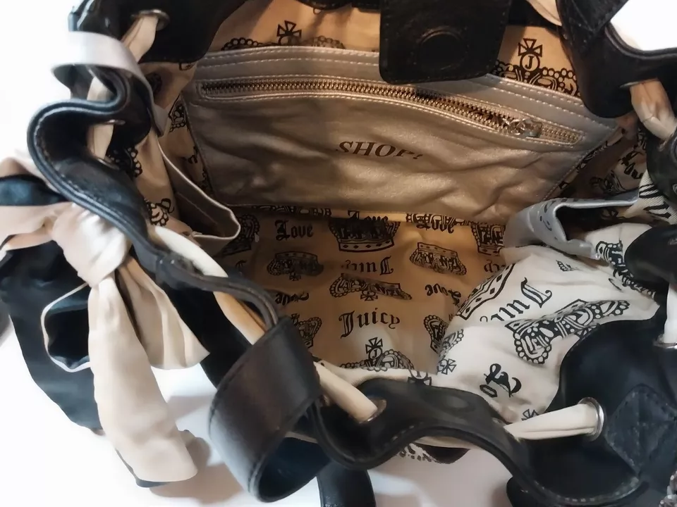 Vintage Juicy Couture Handbag And Makeup Accessory Bag