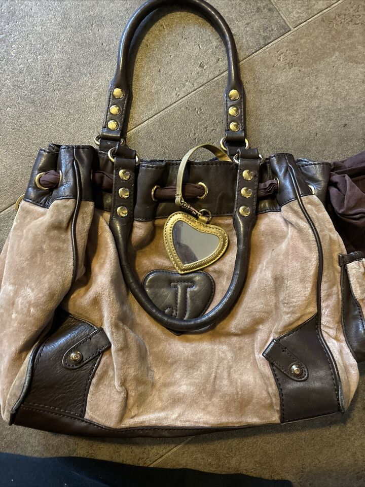 Vintage Juicy Couture Velour Handbag Purse Y2K