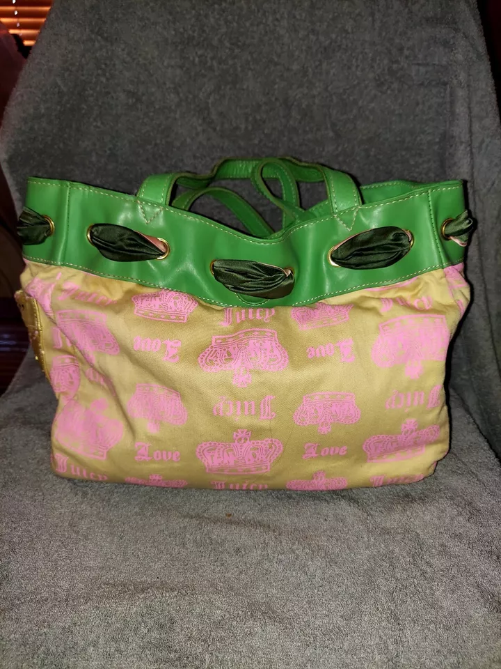 rare pink juicy couture daydreamer handbag purse