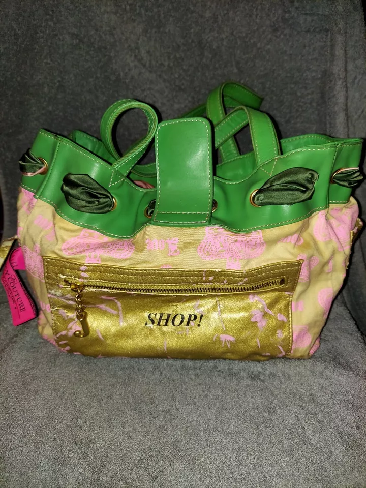rare pink juicy couture daydreamer handbag purse