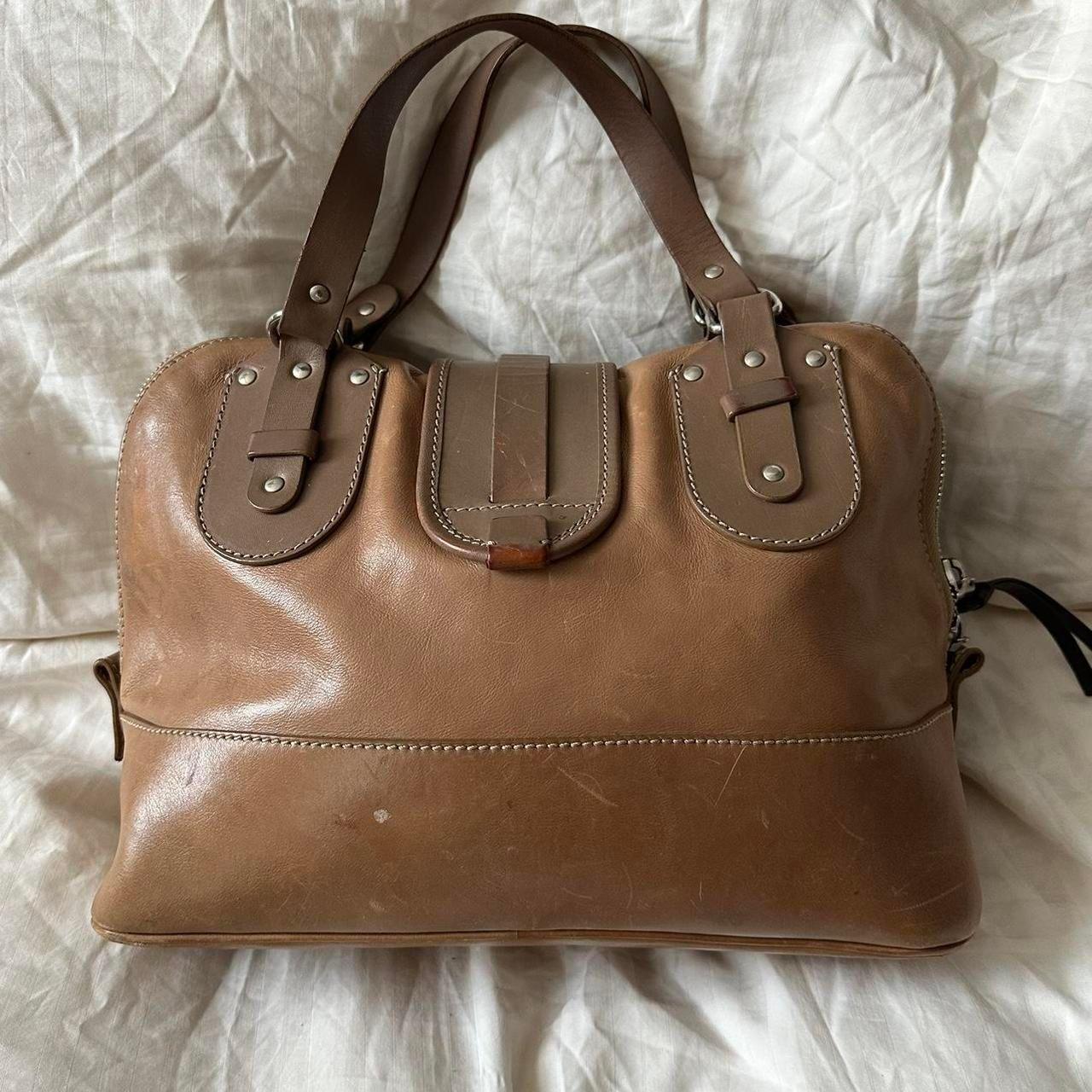 Vintage Chloé Kerala Equestrian Handbag – Tonal Brown (2000s/2010s)