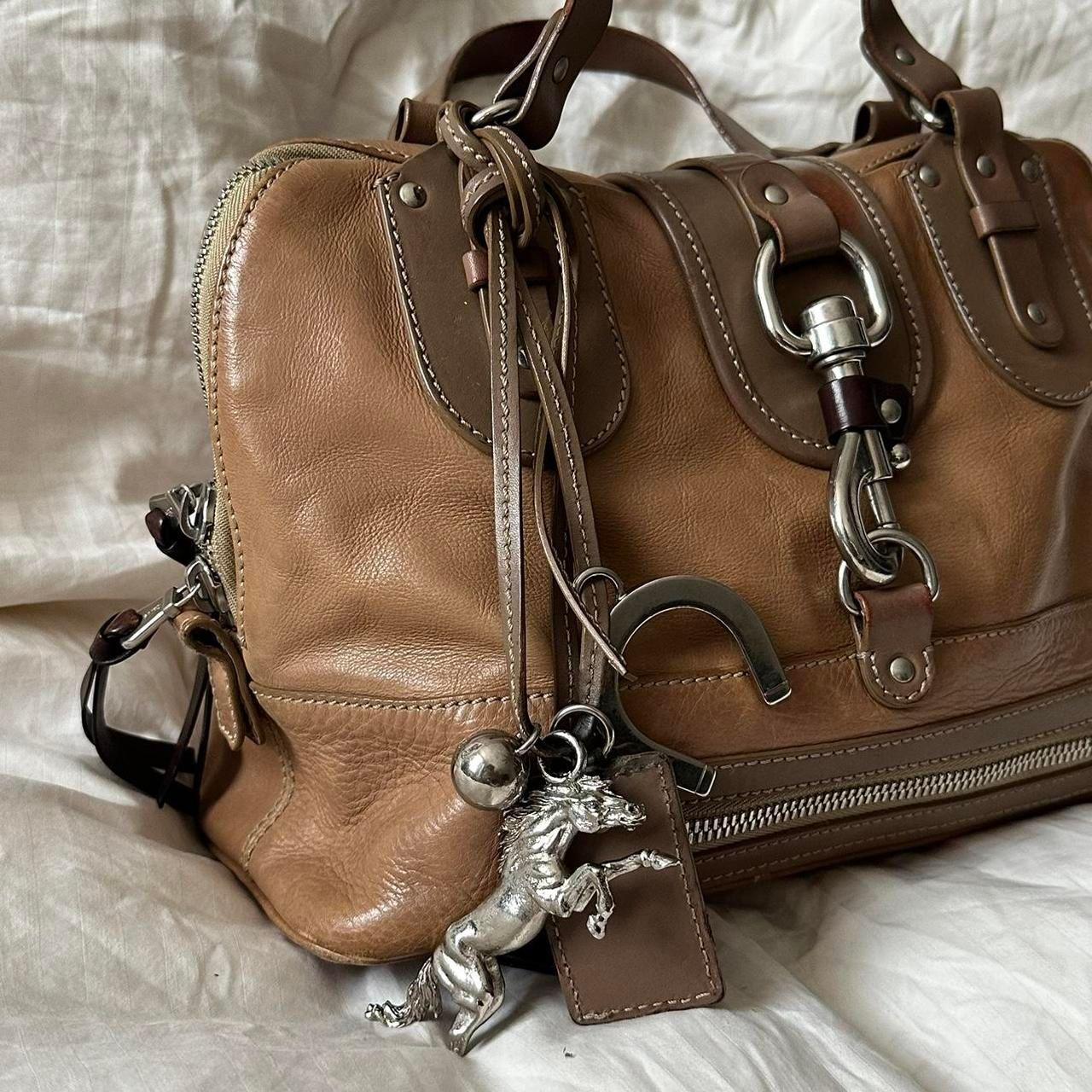 Vintage Chloé Kerala Equestrian Handbag – Tonal Brown (2000s/2010s)