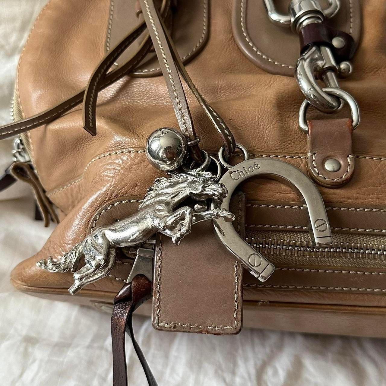 Vintage Chloé Kerala Equestrian Handbag – Tonal Brown (2000s/2010s)