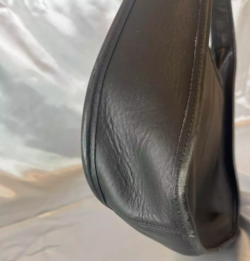 Vintage Coach C8C 9033 Black Leather Ergo